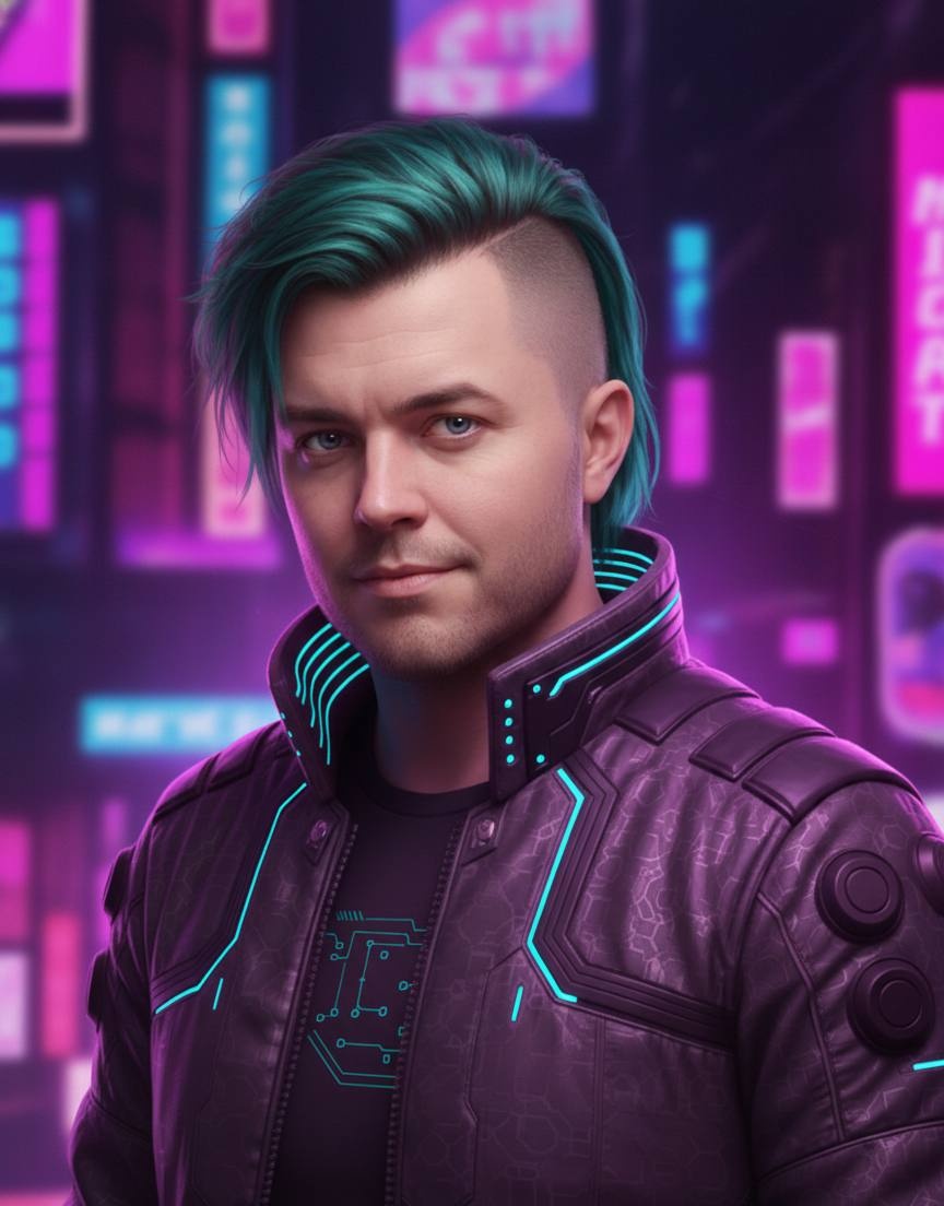 Stylized photo of Jackson Marketon