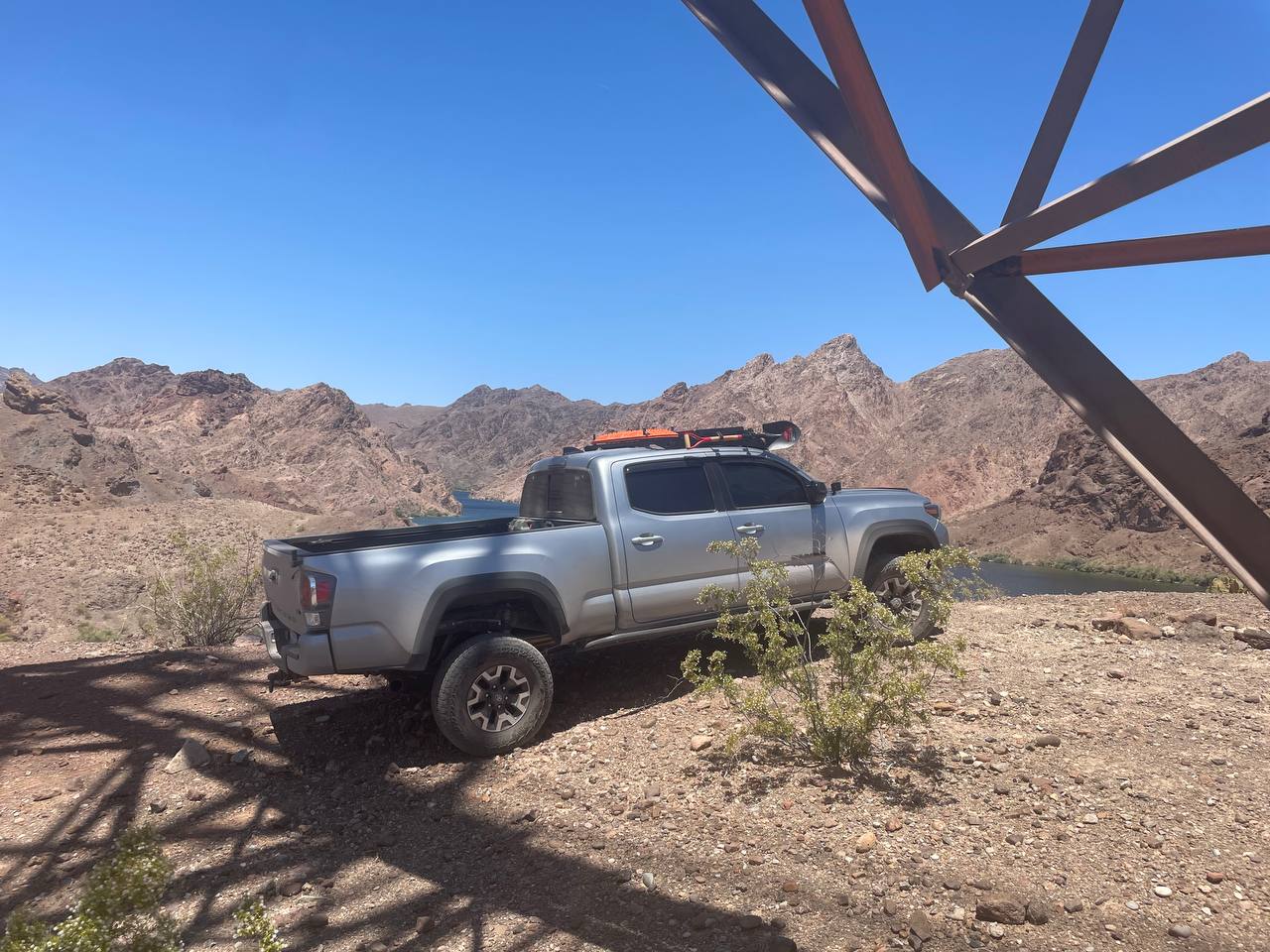Exploring trails near the Colorado river!